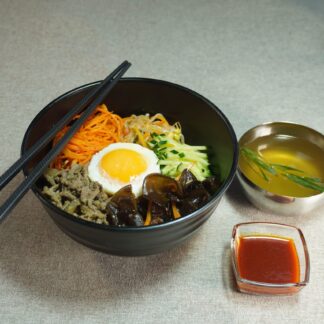 Пибимпаб с говядиной (비빔밥)