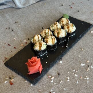 Запеченный с креветкой